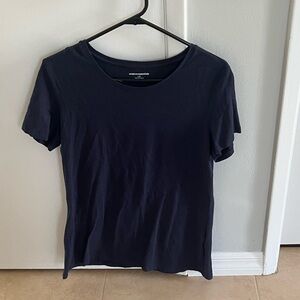 Amazon Essentials Blue Fitted Short Sleeve T-Shirt